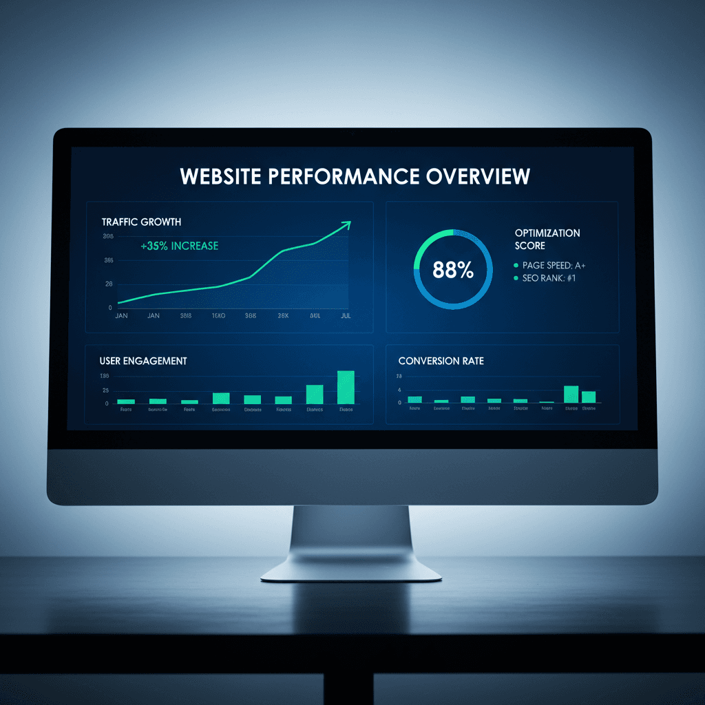 Website performance analytics