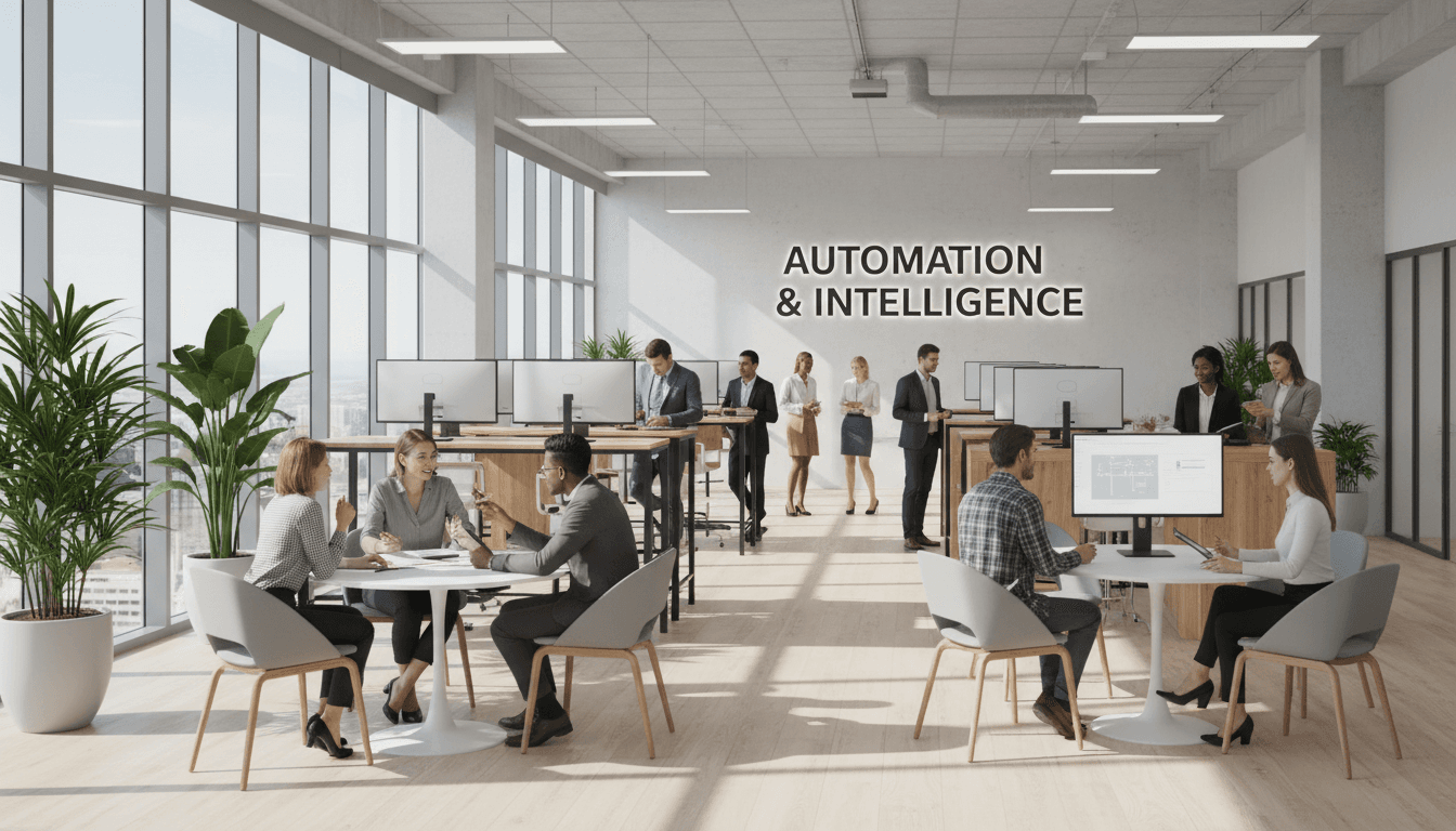 Business team in professional environment